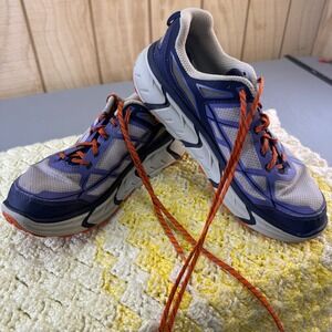 Hoka Hoka run ‎ Women's Challenger ATR Trail Running Shoes Purple Orange Size 10